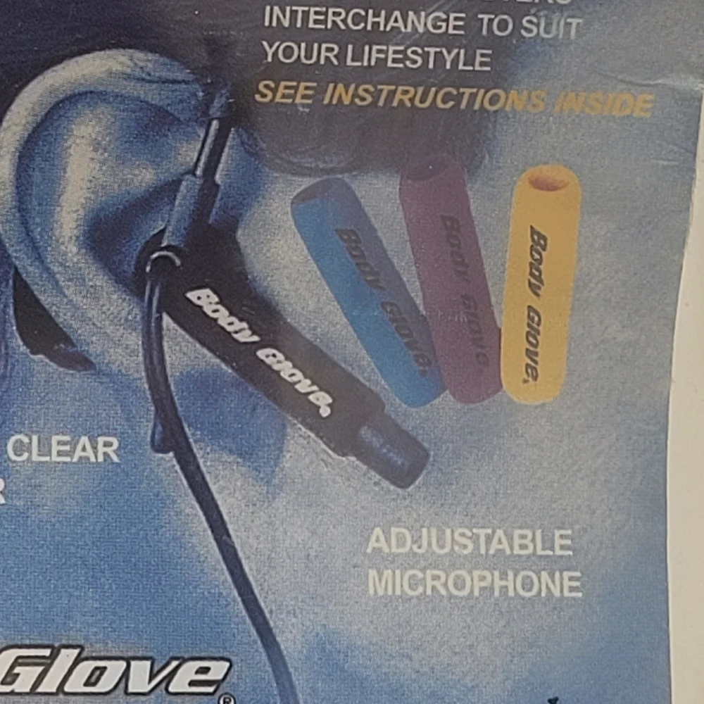 Body Glove Purple and Black Hands-Free Mobile Headset